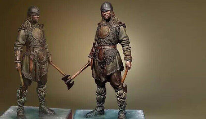 1/32 Resin Model Kit Saxon Warrior Barbarian Viking Fantasy Unpainted - Model-Fan-Store