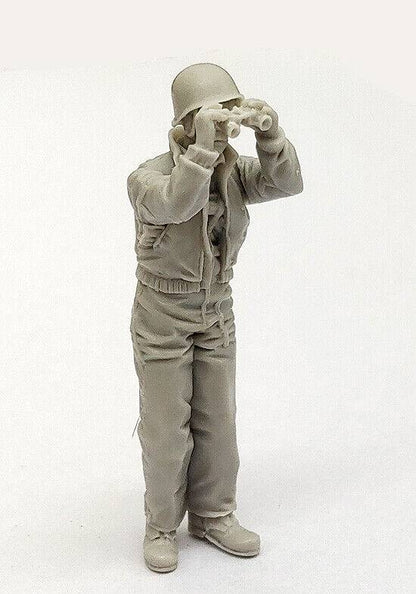 1/35 Resin Model Kit US Army Soldier Tankman WW2 Unpainted - Model-Fan-Store