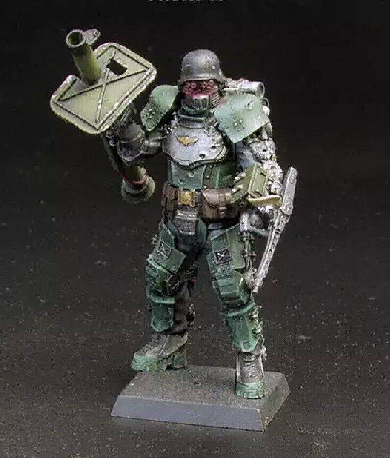 Wolfenstein Commander Model 1/35 Resin Steampunk Model Kit German Soldiers Wolfenstein Unpainted ...