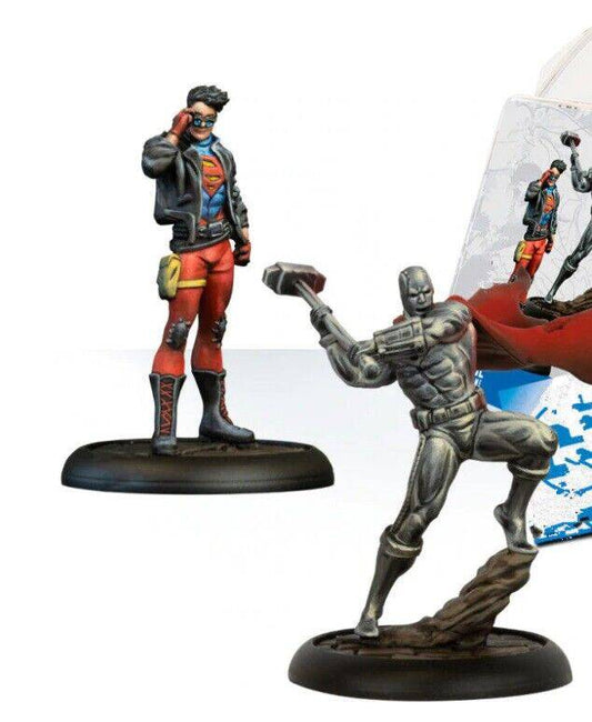 35mm 2pcs Resin Superhero Model Kit Steel Superboy Unpainted - Model-Fan-Store