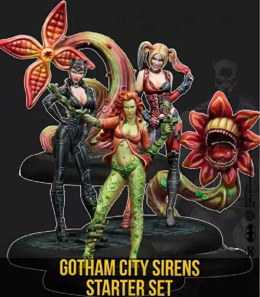 35mm 3pcs Resin Superhero Model Kit Beautiful Girls Unpainted - Model-Fan-Store