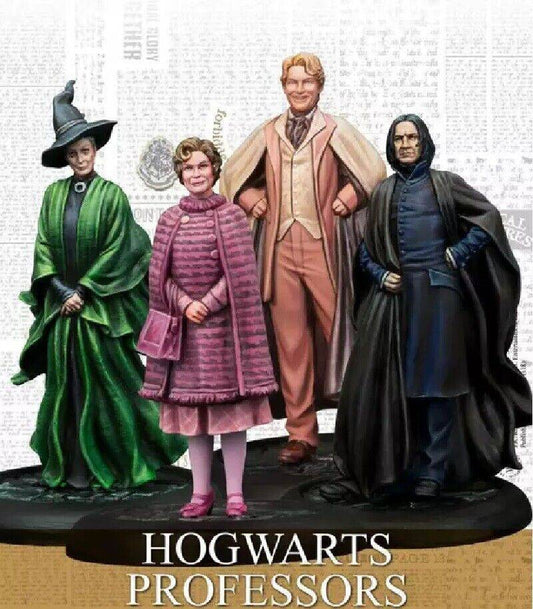35mm 4pcs Resin Model Kit Hogwarts Professors Wizards Movie Unpainted - Model-Fan-Store