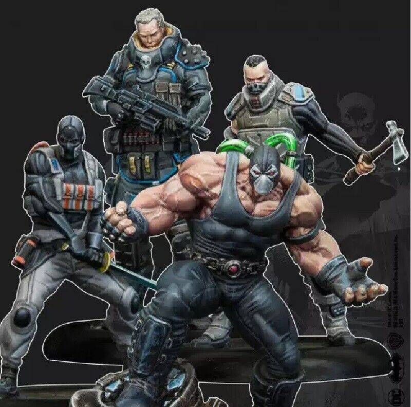 35mm 4pcs Resin Superhero Model Kit Gotem's Сriminals Unpainted - Model-Fan-Store