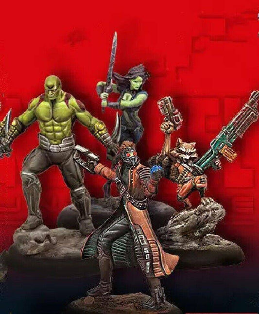 35mm 4pcs Resin Superhero Model Kit Guardians of the Galaxy Unpainted - Model-Fan-Store