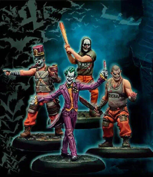 35mm 4pcs Resin Superhero Model Kit Joker Crew Unpainted - Model-Fan-Store