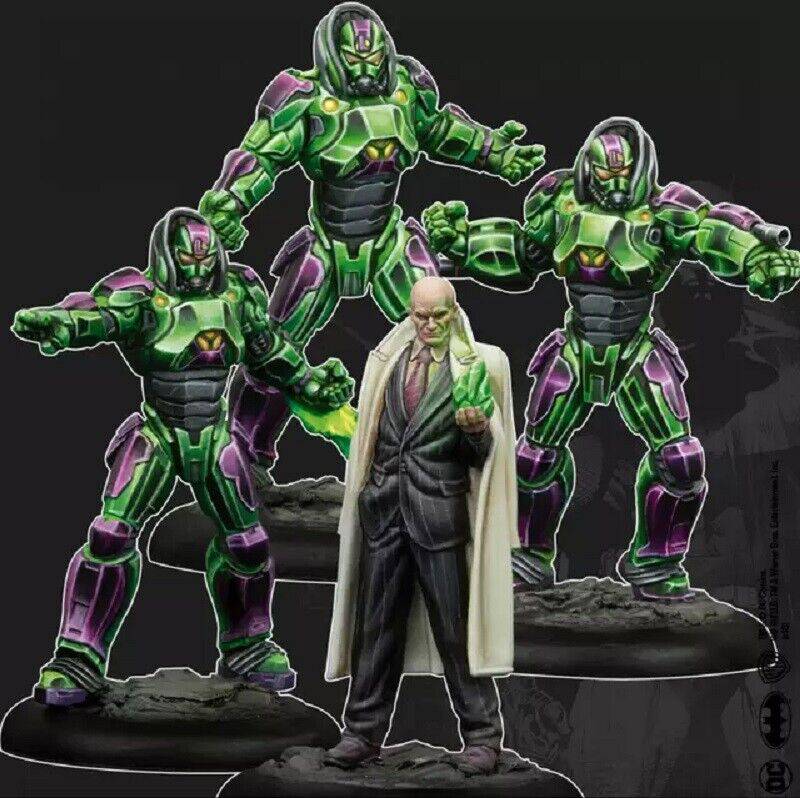 35mm 4pcs Resin Superhero Model Kit Villain Criminals Unpainted - Model-Fan-Store