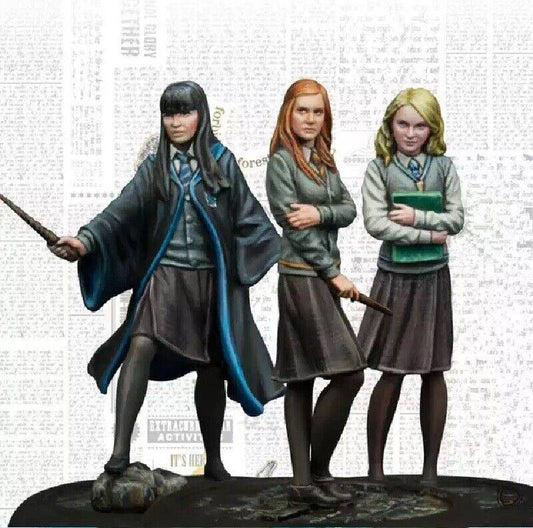 35mm Resin Model Kit Beautiful Girls Wizards of Hogwarts Movie Unpainted - Model-Fan-Store