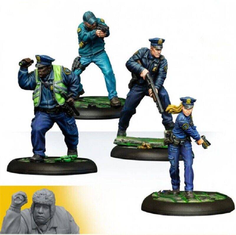 35mm Resin Model Kit Gotham Police Unpainted - Model-Fan-Store