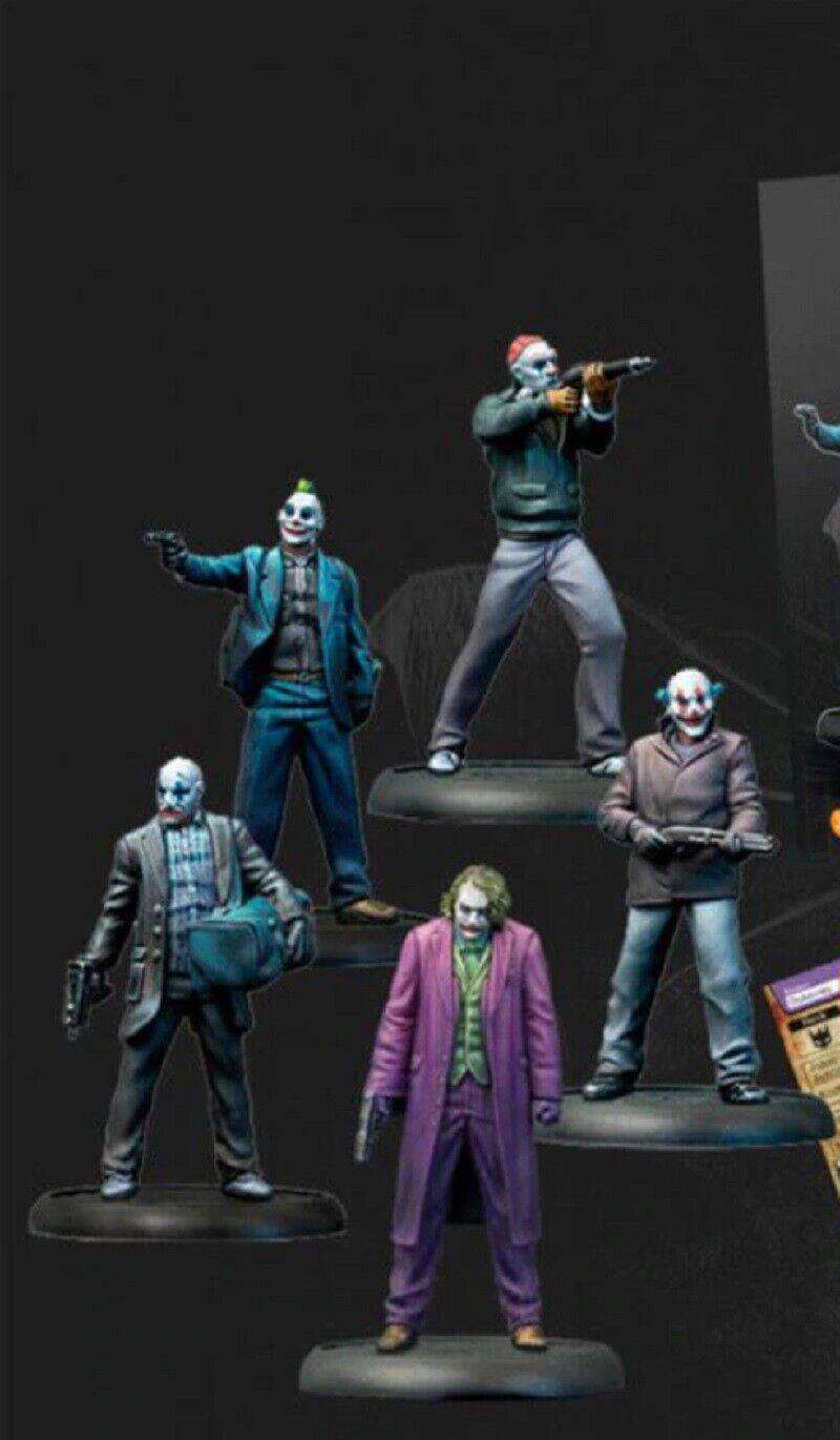 35mm Resin Superhero Model Kit Criminals Joker Crew Unpainted - Model-Fan-Store