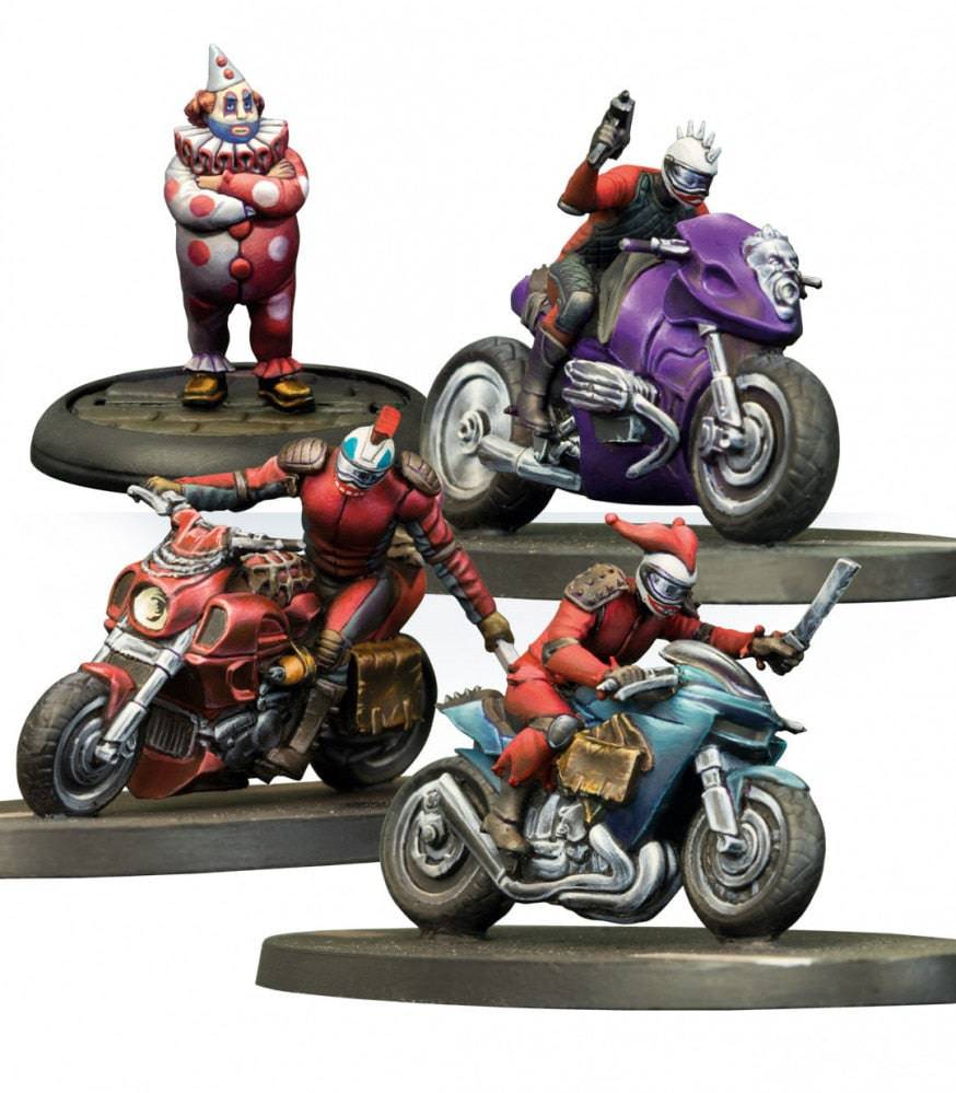 35mm Resin Superhero Model Kit Motorcyclists Unpainted - Model-Fan-Store