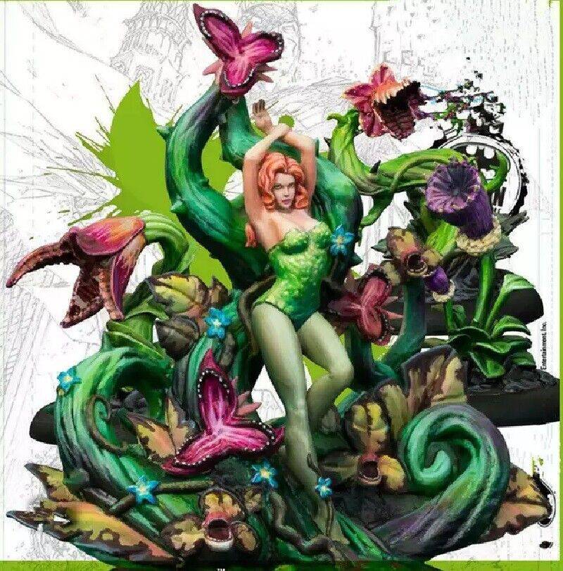 35mm Resin Superhero Model Kit Poison Ivy Beautiful Girl Unpainted - Model-Fan-Store