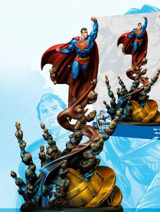 35mm Resin Superhero Model Kit Superman (with base) Unpainted - Model-Fan-Store