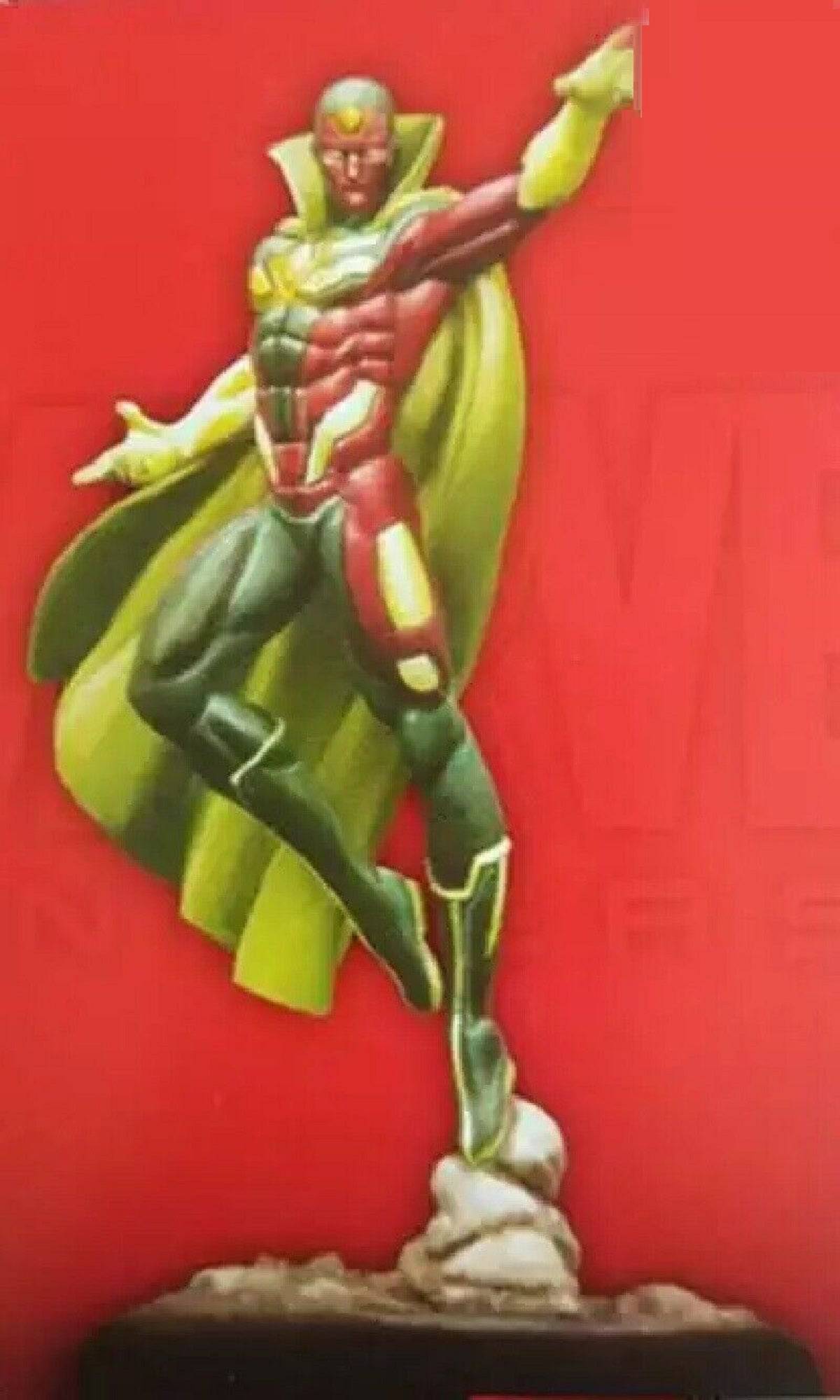 35mm Resin Superhero Model Kit Vision Unpainted – Model-Fan-Store