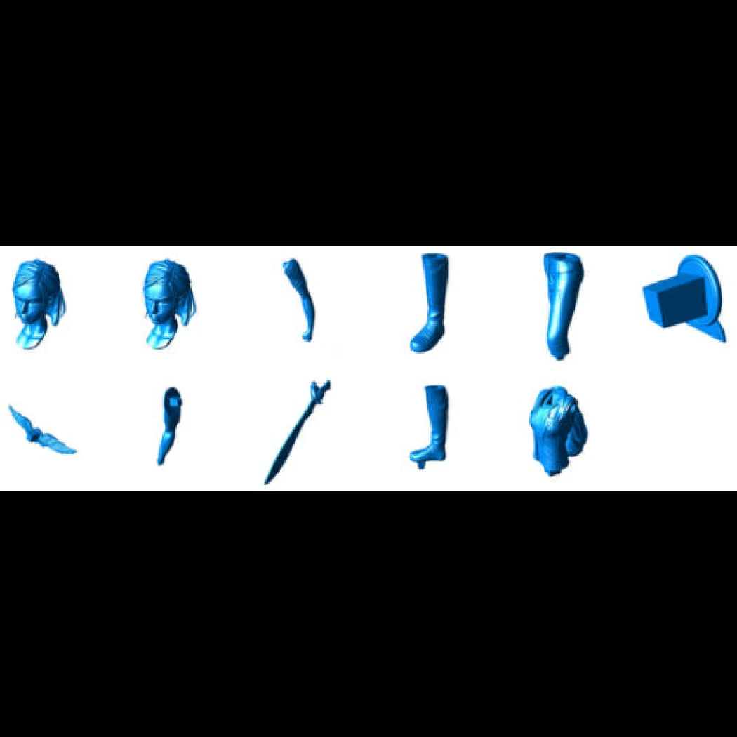 Digital STL Ellie the last of us