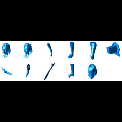 Digital STL Ellie the last of us