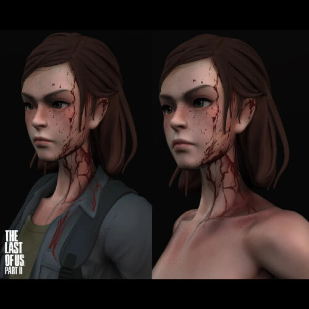Digital STL Ellie the last of us