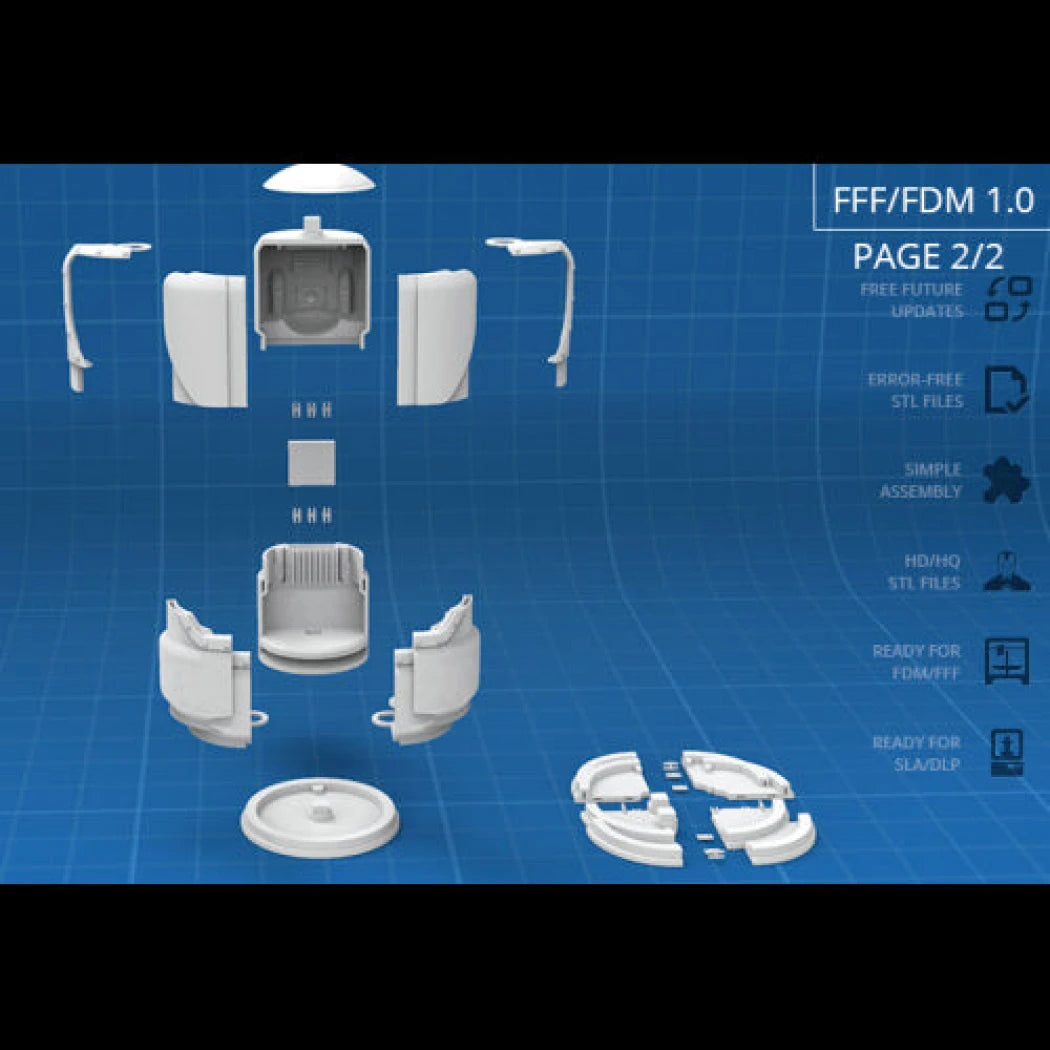 Digital STL Fallout - Protectron