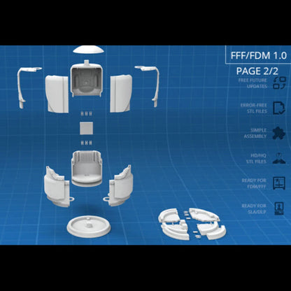 Digital STL Fallout - Protectron