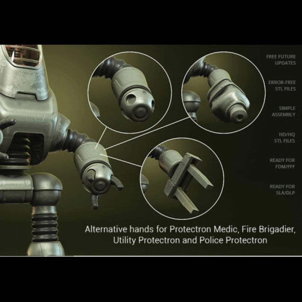 Digital STL Fallout - Protectron