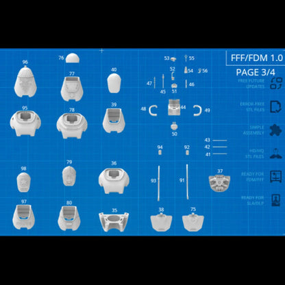 Digital STL Fallout - Protectron