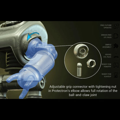 Digital STL Fallout - Protectron