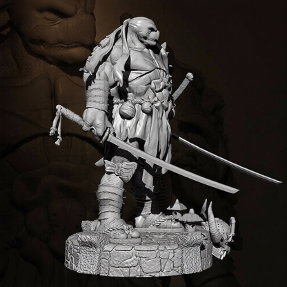 78mm Resin Model Kit Turtle Warrior Fighter Movie TD-3451 Unpainted - Model-Fan-Store