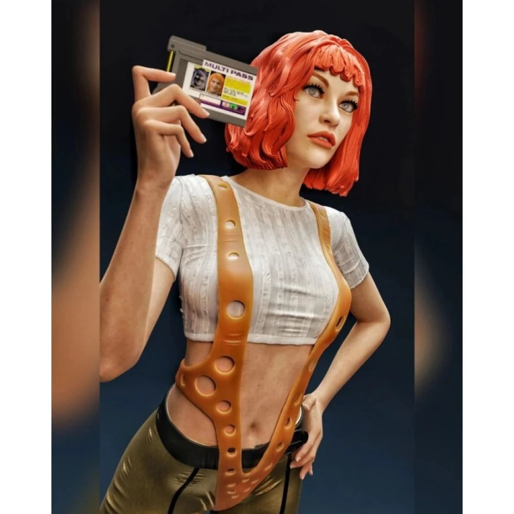 Digital STL Fifth Element - Leeloo