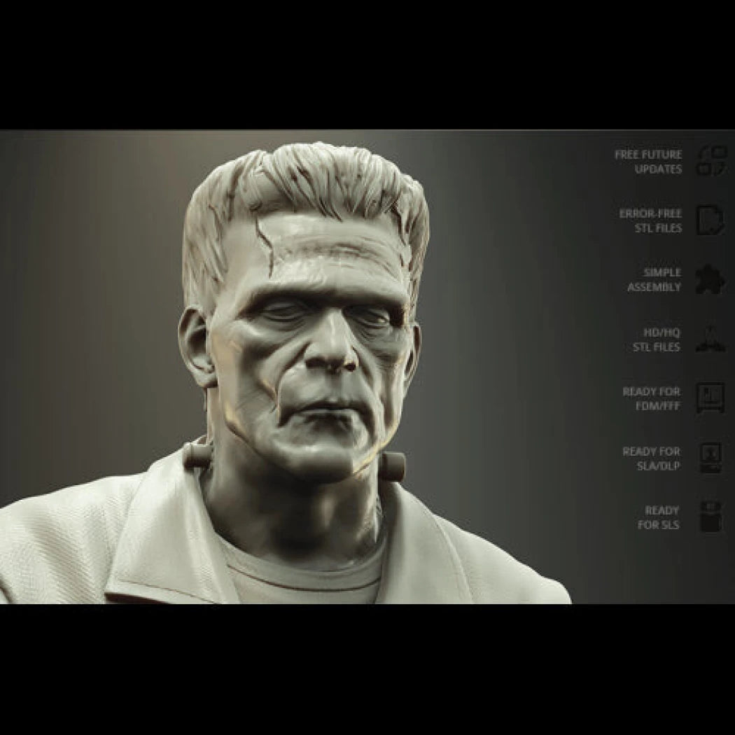 Digital STL Frankenstein monster