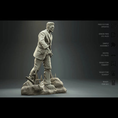 Digital STL Frankenstein monster