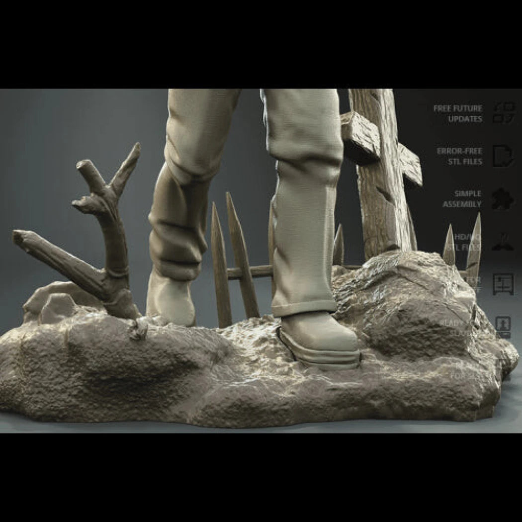 Digital STL Frankenstein monster