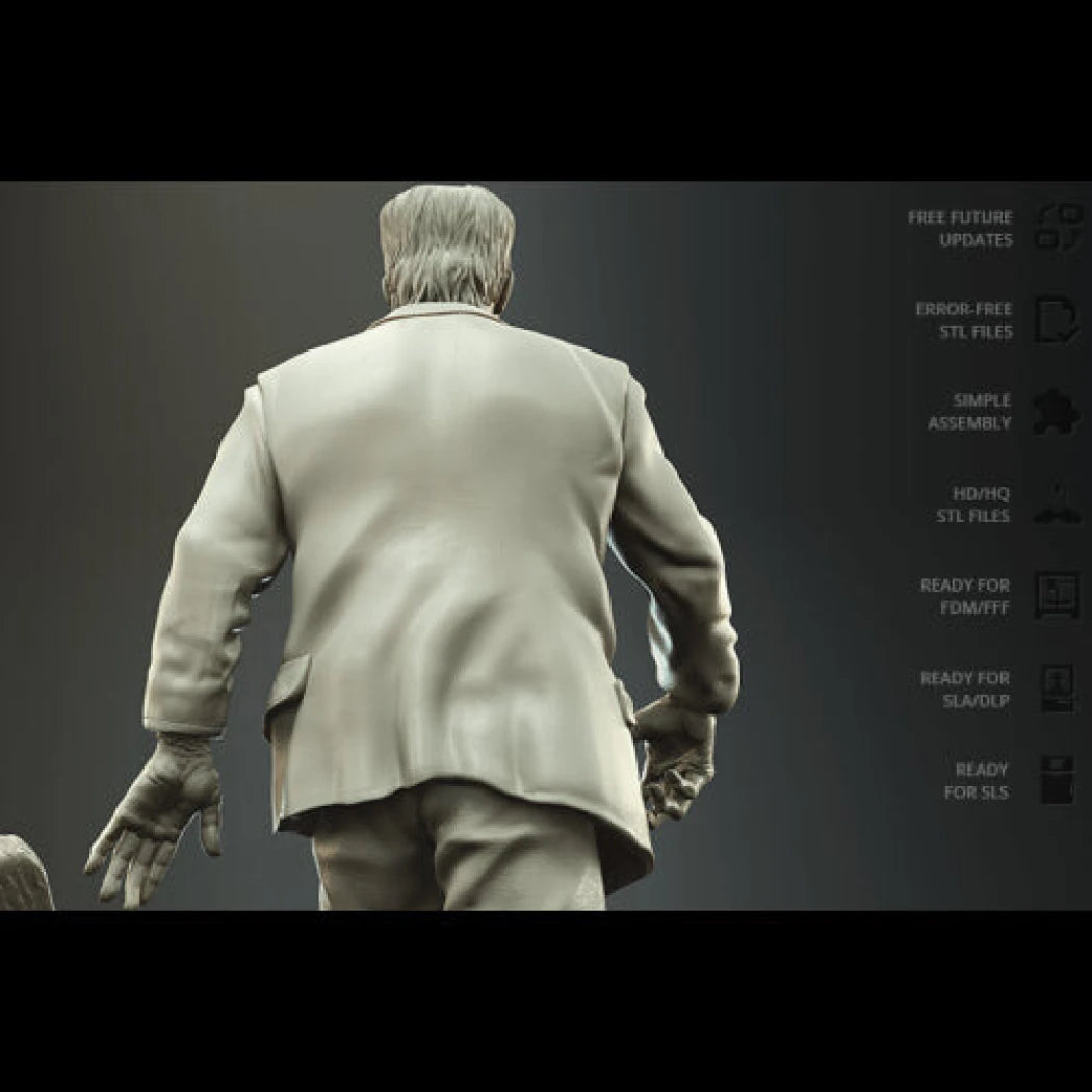 Digital STL Frankenstein monster