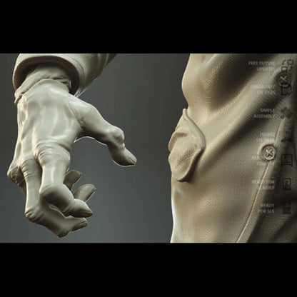 Digital STL Frankenstein monster