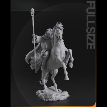 Digital STL Gandalf the White