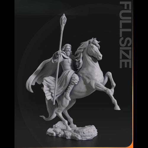 Digital STL Gandalf the White