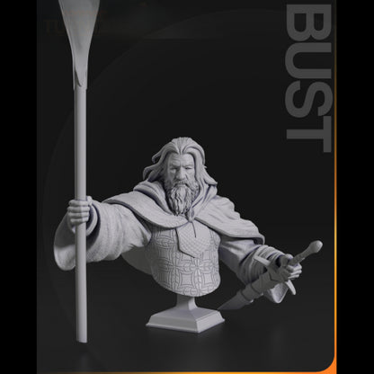 Digital STL Gandalf the White