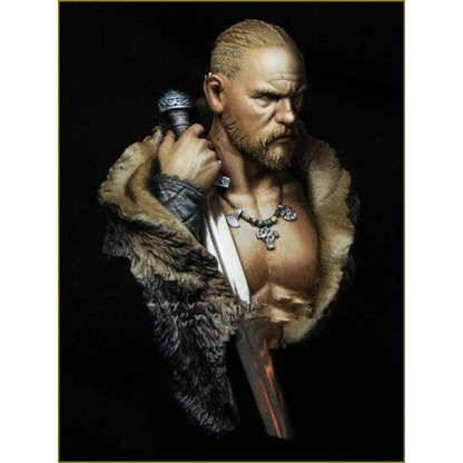 1/10 BUST Resin Casting Model Kit Viking Warrior Barbarian Unpainted X0051 - Model-Fan-Store