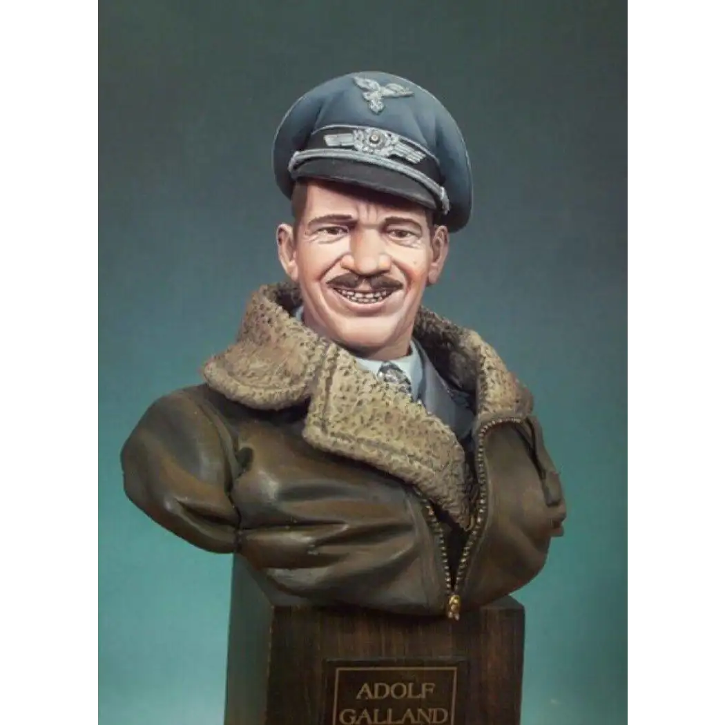 1/10 BUST Resin Model Kit German Soldier Pilot Air Force WW2 Unpainted - Model-Fan-Store