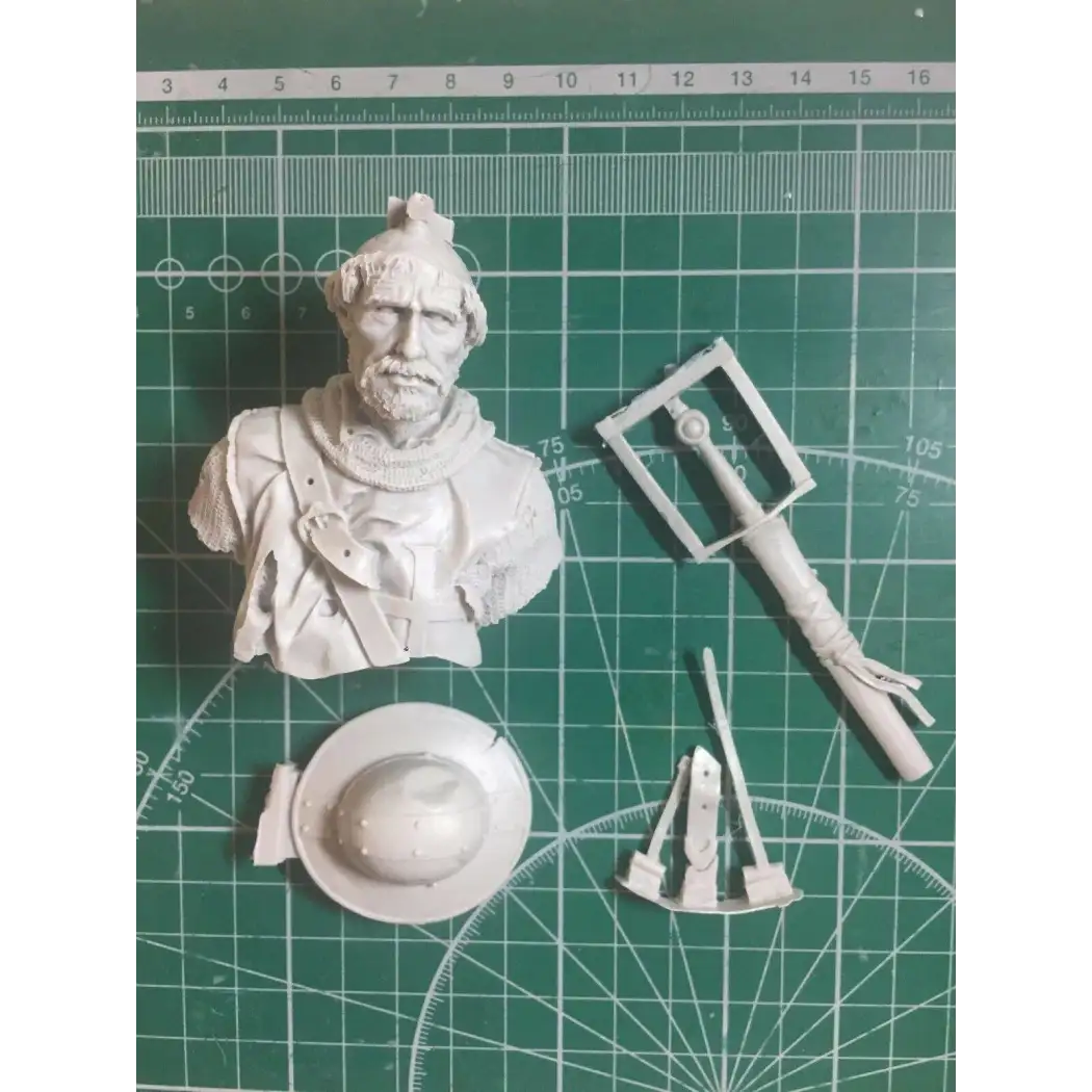 1/10 BUST Resin Model Kit Medieval Knight Hospitaller after Fighting Unpainted - Model-Fan-Store