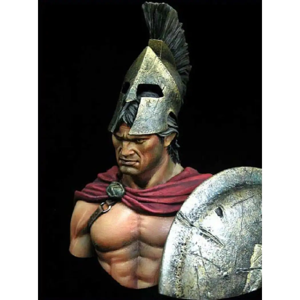 1/10 BUST Resin Model Kit Roman Spartan Warrior Gladiator Unpainted - Model-Fan-Store