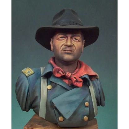 1/10 BUST Resin Model Kit Stagecoach Duke John Wayne Unpainted Unassembled - Model-Fan-Store