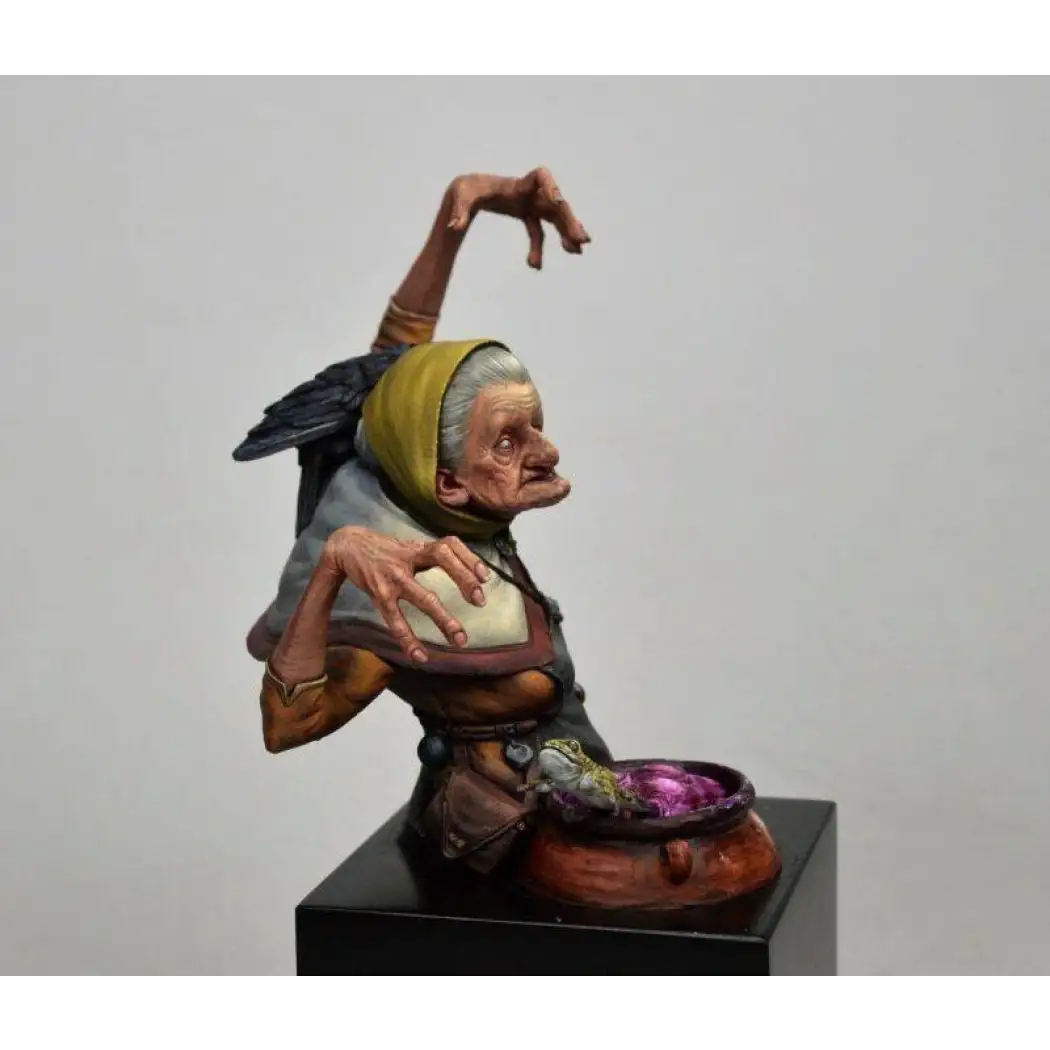 1/12 BUST Resin Figure Model Kit Female Witch Sorceress Unpainted - Model-Fan-Store