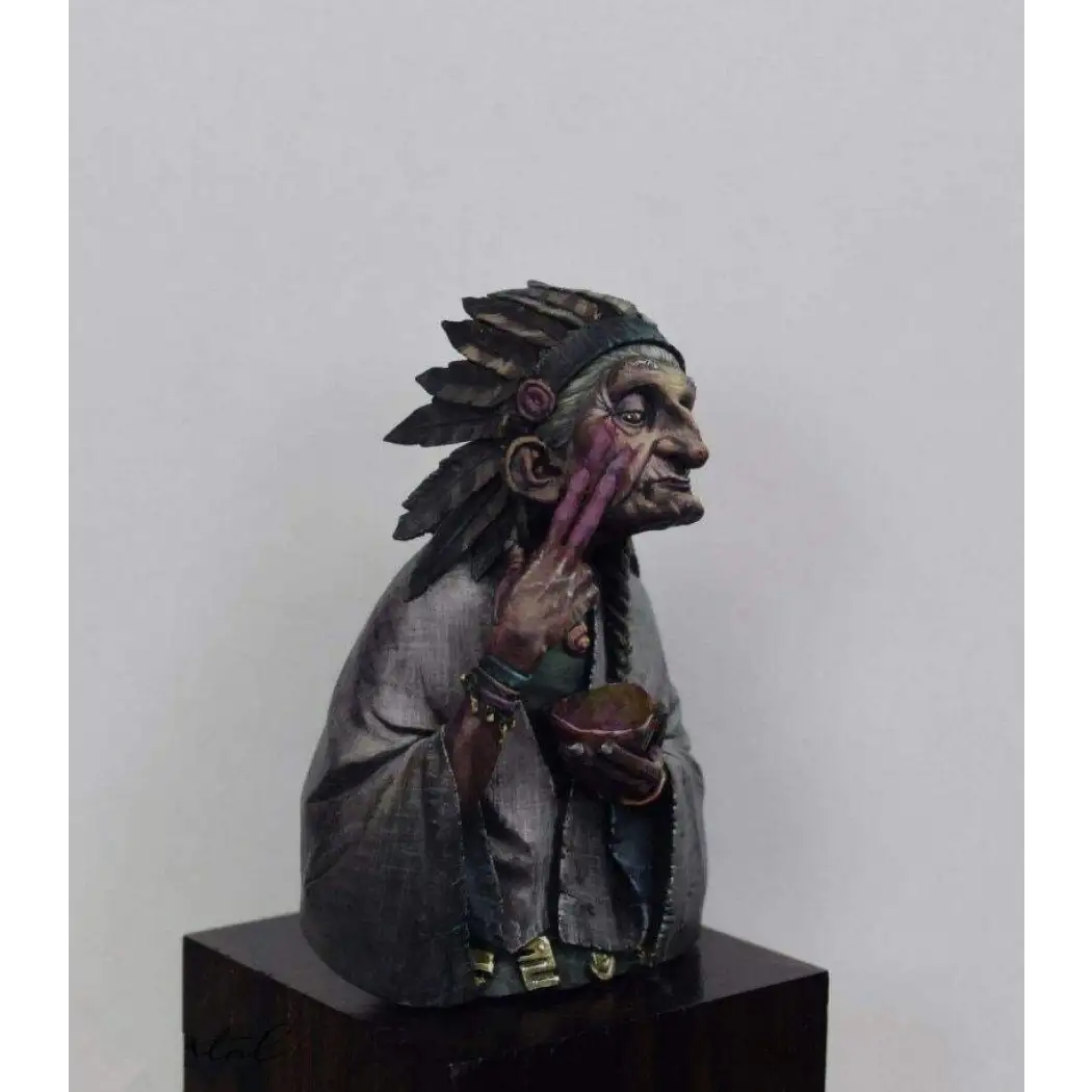 1/12 BUST Resin Model Kit Woman Native American Indian Unpainted - Model-Fan-Store