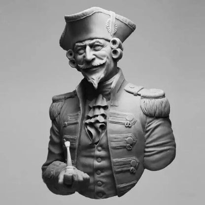 1/9 BUST Resin Model Kit German Baron Storyteller Unpainted Unassembled - Model-Fan-Store