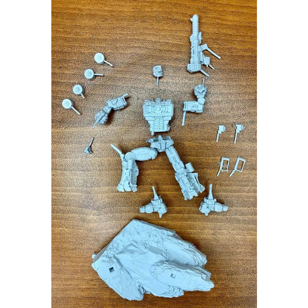 1/110 75mm Resin Model Kit Warrior Robot Fantasy Unpainted - Model-Fan-Store