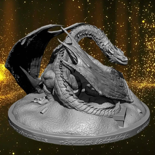 120mm Resin Model Kit Dragon Smaug Movie Unpainted