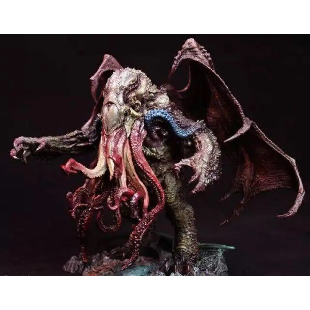180mm Resin Model Kit Cthulhu Demonic Creature Octopus Unpainted - Model-Fan-Store