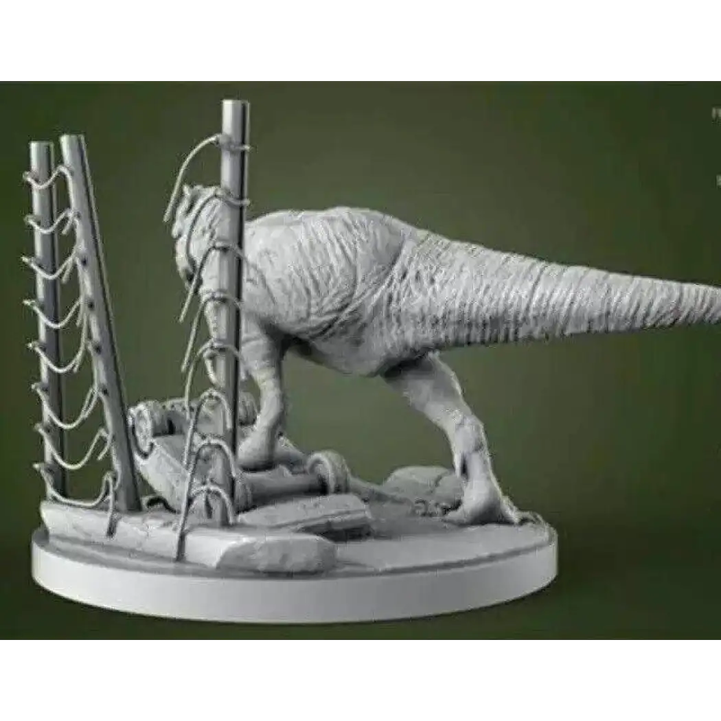 65mm Resin Model Kit Jurassic Park Miniature Unpainted - Model-Fan-Store