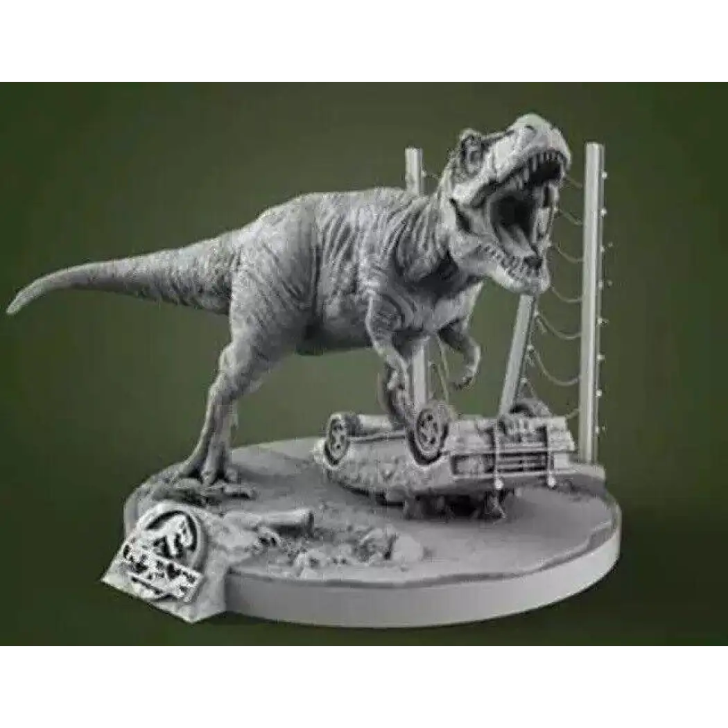 Unpainted Model Kit 65mm Resin Model Kit Jurassic Park Miniature Movie Unpainted – Model ...