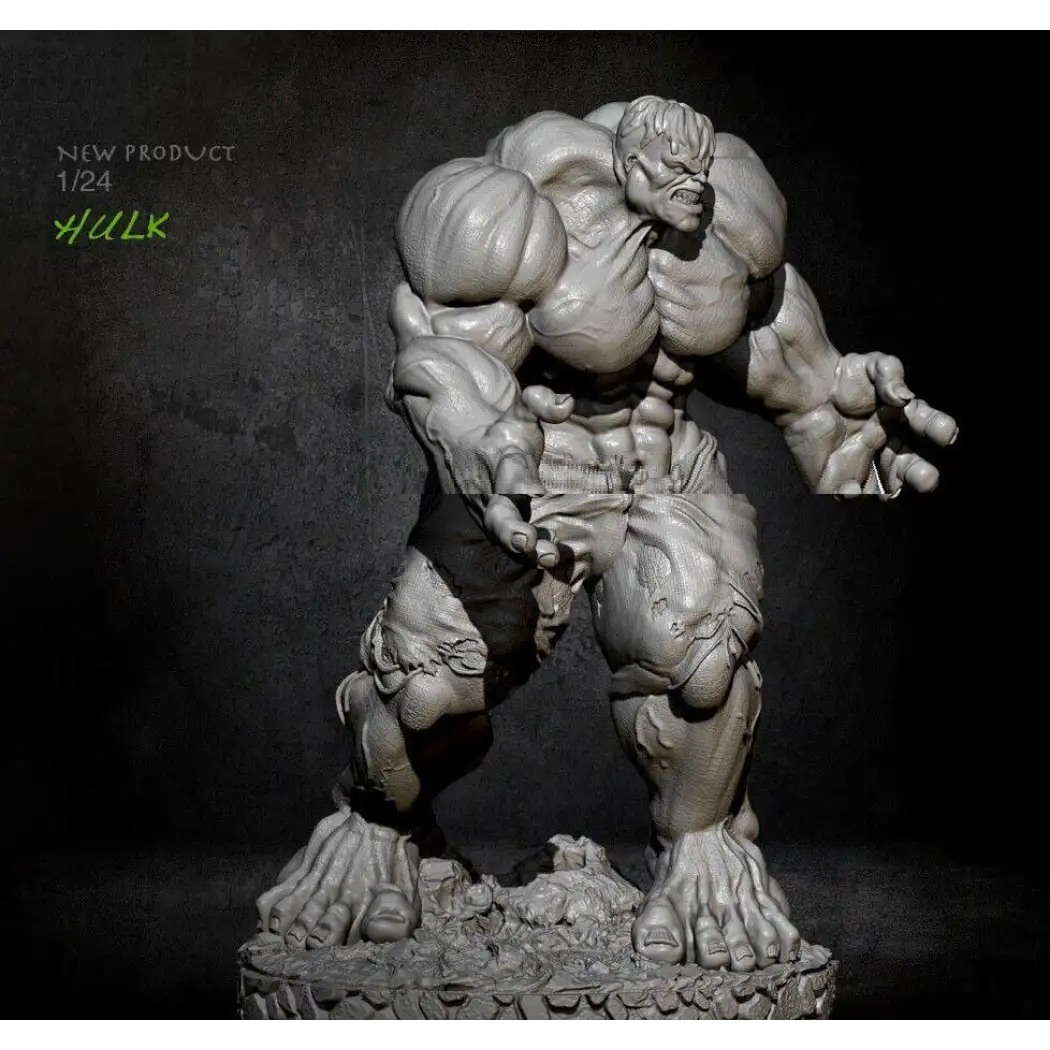 75mm Resin Superhero Model Kit Hulk Unpainted - Model-Fan-Store