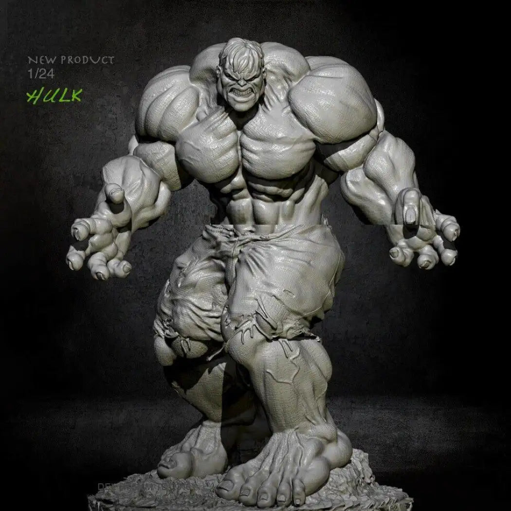 75mm Resin Superhero Model Kit Hulk Unpainted - Model-Fan-Store